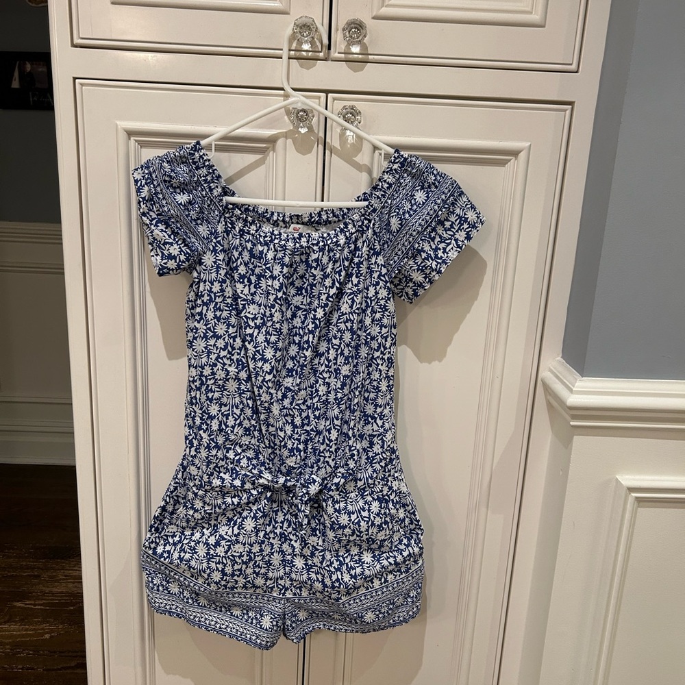 Vineyard Vines Navy and White Patterned Skort